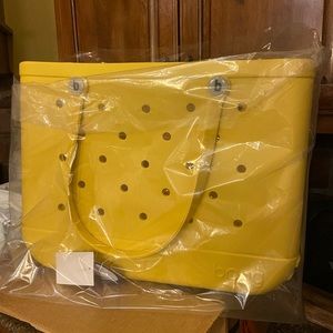 Original (Large) yellow Bogg Bag NWT